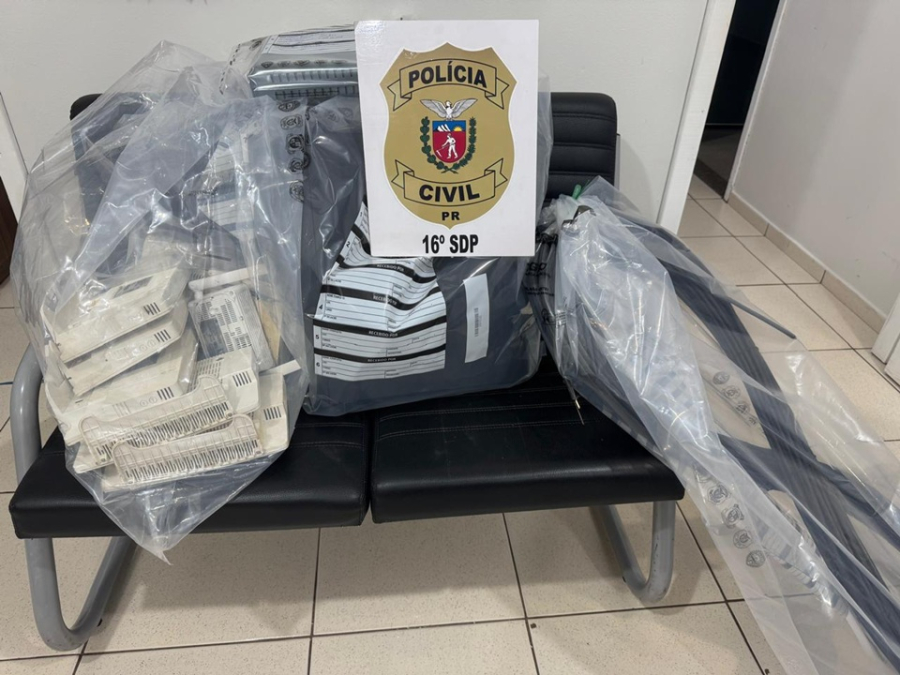 Empresário é preso por receptação durante operação da Polícia Civil em Campo Mourão